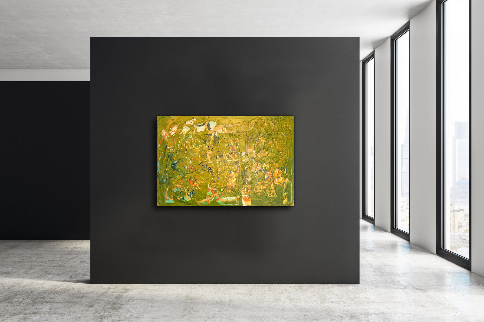 Frühlingswiese, 120cm x 80cm