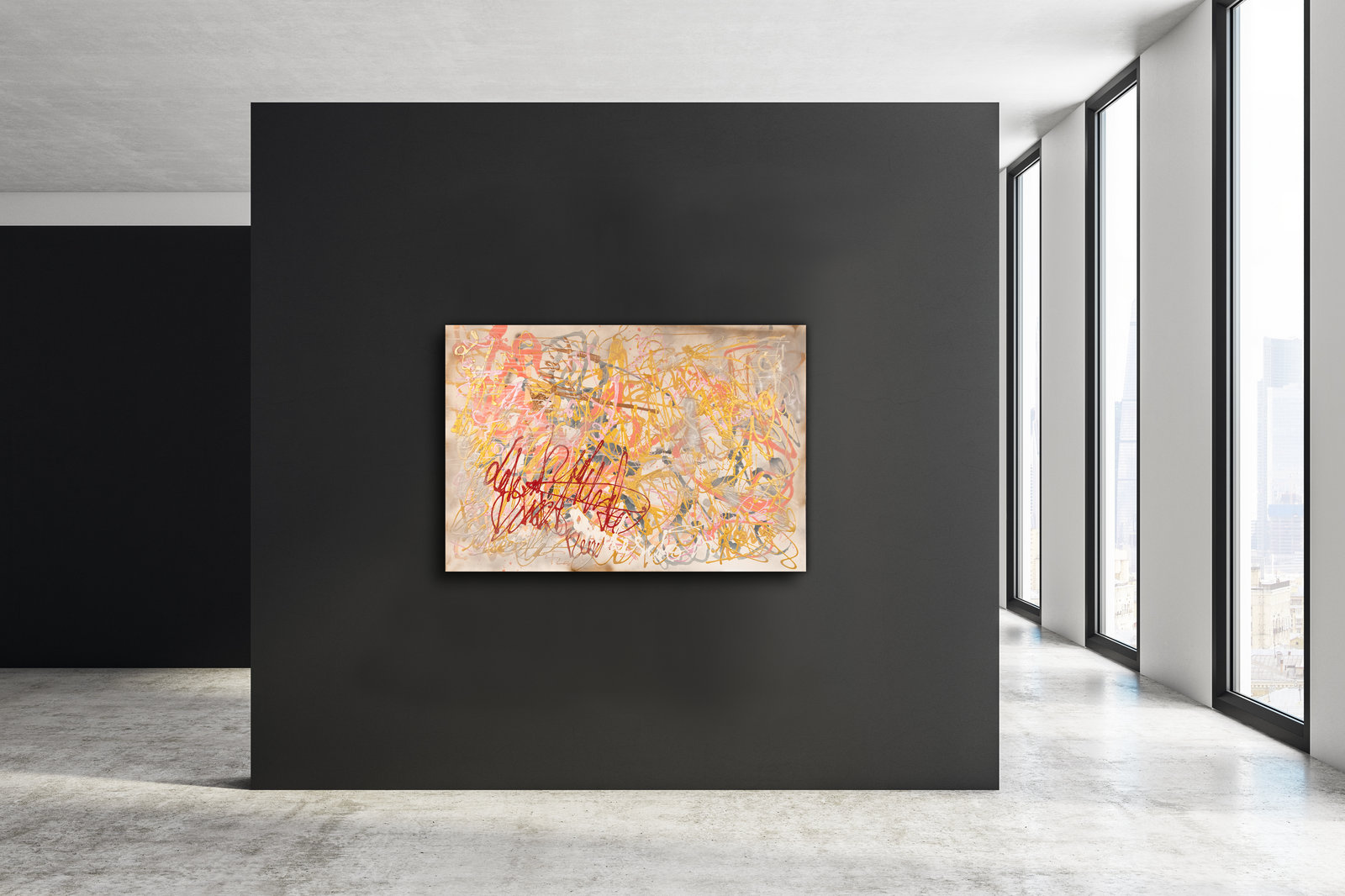 Sanfte Worte, 129,5cm x 89,5cm