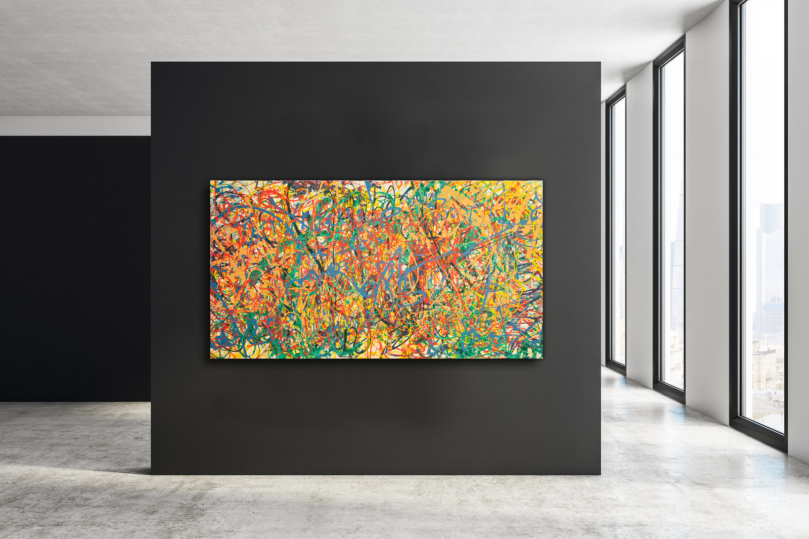 Aufbruch, 108cm x 200cm