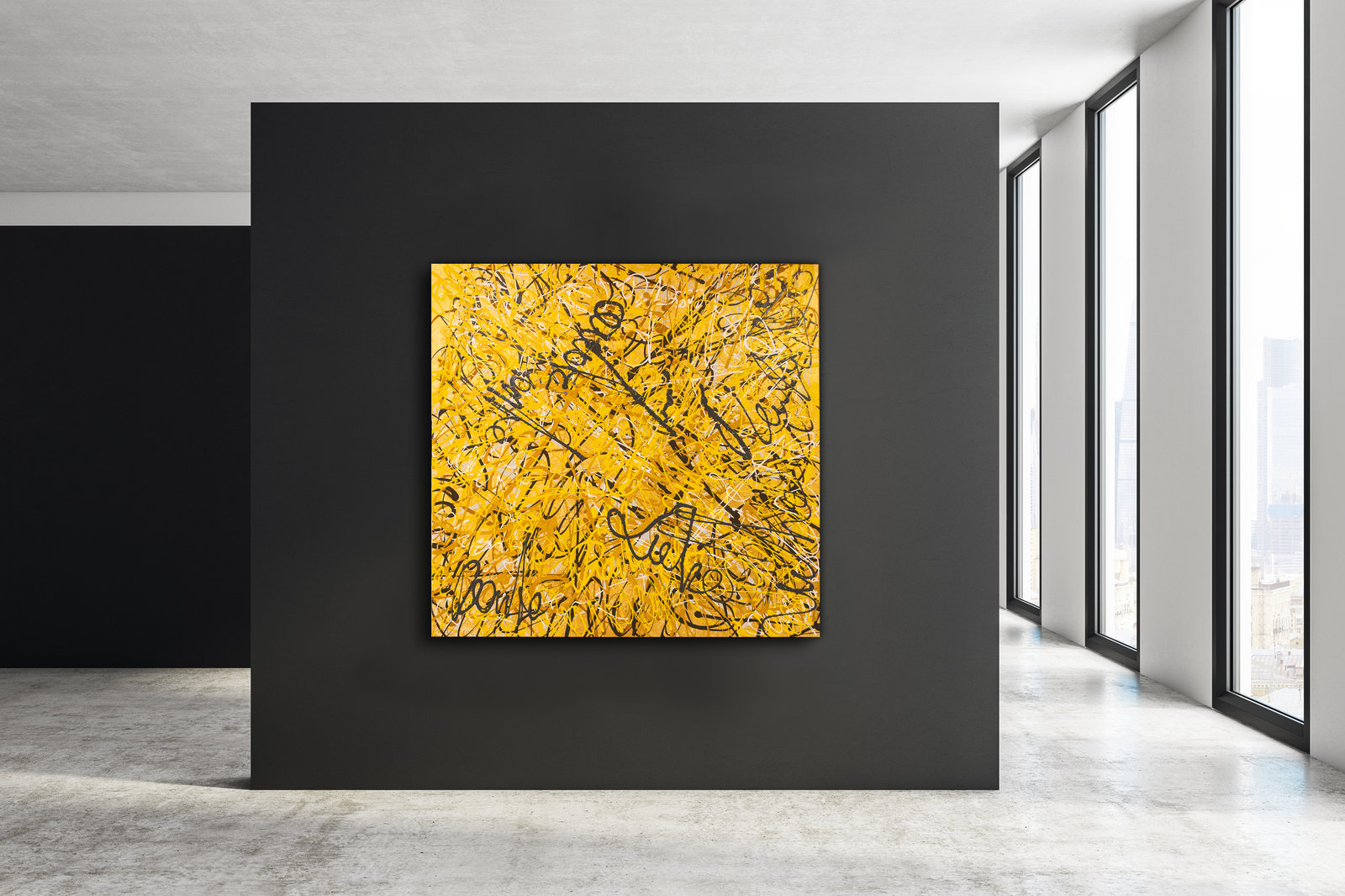 Sonnengesang, 140cm x 136cm