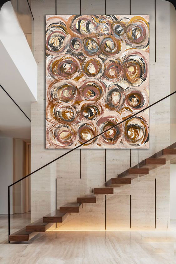 Kreisläufe, 250cm x 196cm