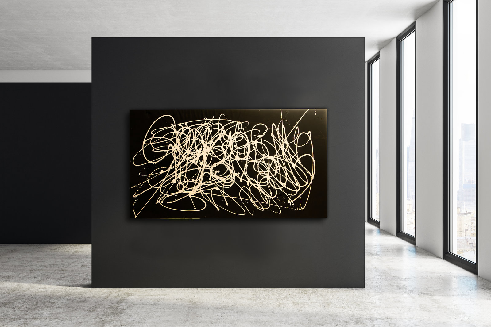 Nachtschrift, 110cm x 200cm