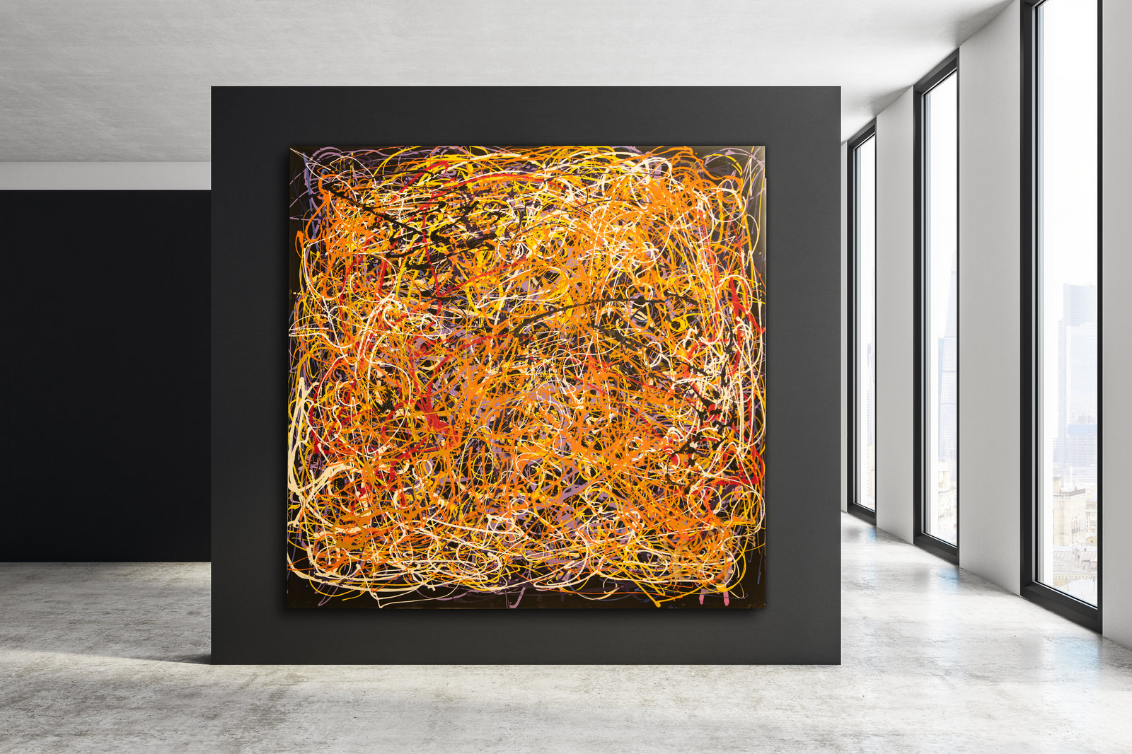 Glut, 205cm x 200cm