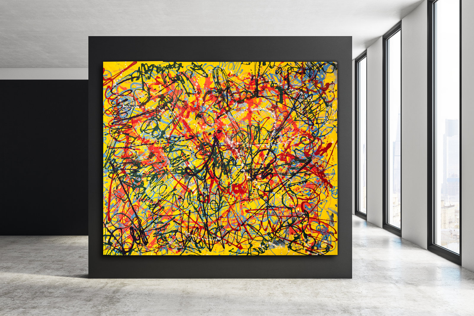 Lebenskraft, 240cm x 200cm
