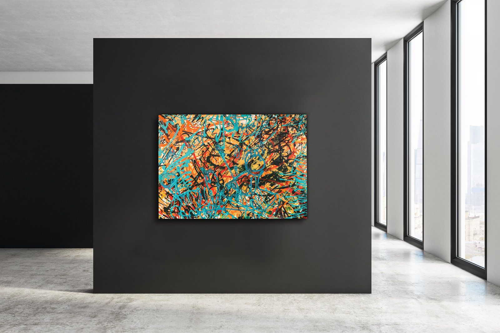 Lebensfreude, 145cm x 102cm